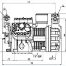 Компрессор RDL RSH6G-40.2MP 