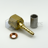 Фитинг прямой KH003ZT DN5 (5.0 мм, 3/8)