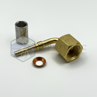 Фитинг угловой KH003WT DN5 (5.0 мм, 3/8)