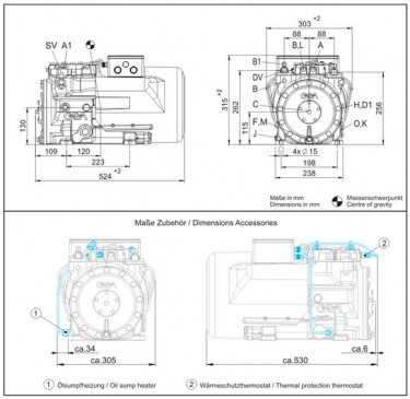 Компрессор Bock HAX22e/125-4 
